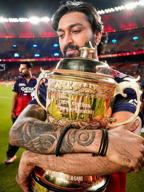 Royal Challengers Bengaluru Krunal Pandya